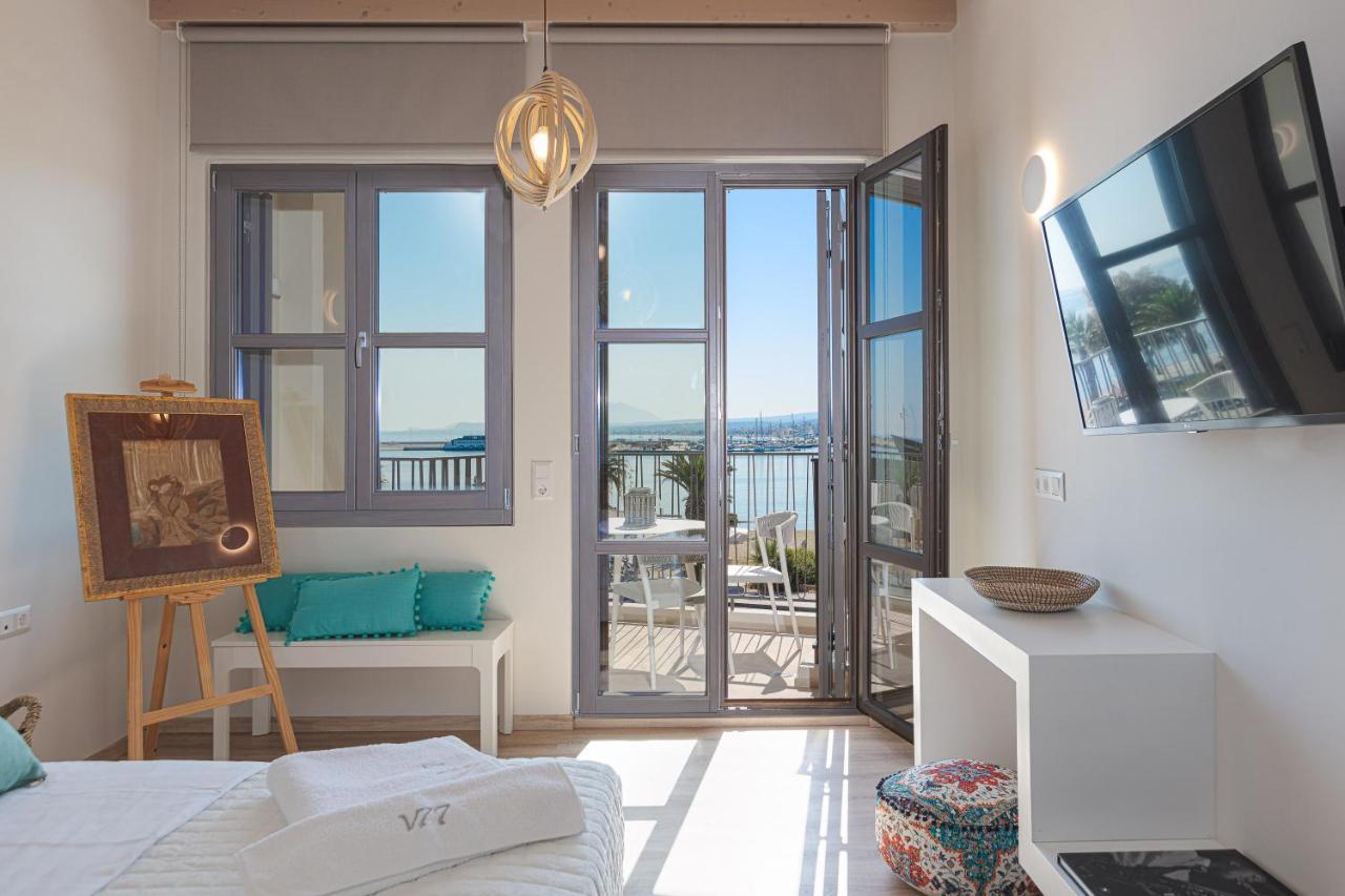 V77 Seafront Suites Rethymno  Ngoại thất bức ảnh